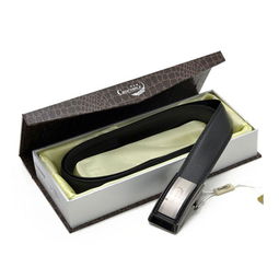 鳄鱼恤男单条皮带礼盒与空气净化器的精致生活搭配